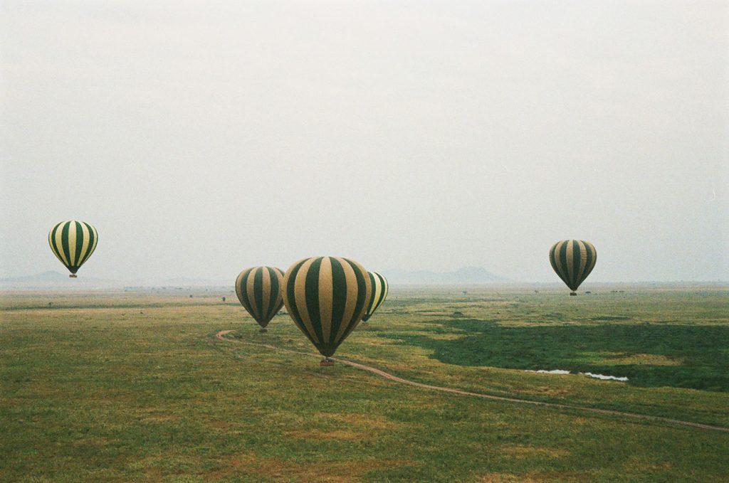 Hot air balloon Serengeti