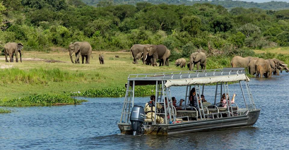 Uganda boat cruise | Kori Safaris Uganda boat cruise on River Nile