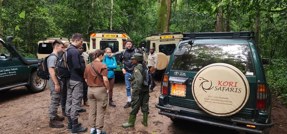 Clients ready to trek gorillas | Kori Safaris Clients ready to trek gorillas